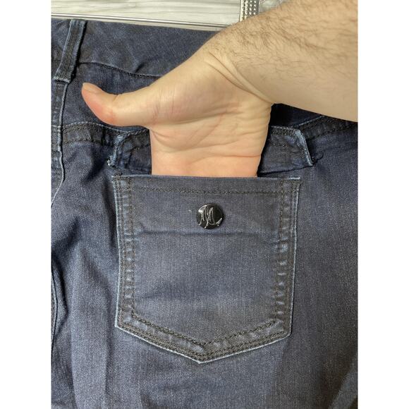 Melissa McCarthy Seven7 Jeans Womens 18 Dark Wash Blue Bootcut Stretch Plus - Picture 8 of 12